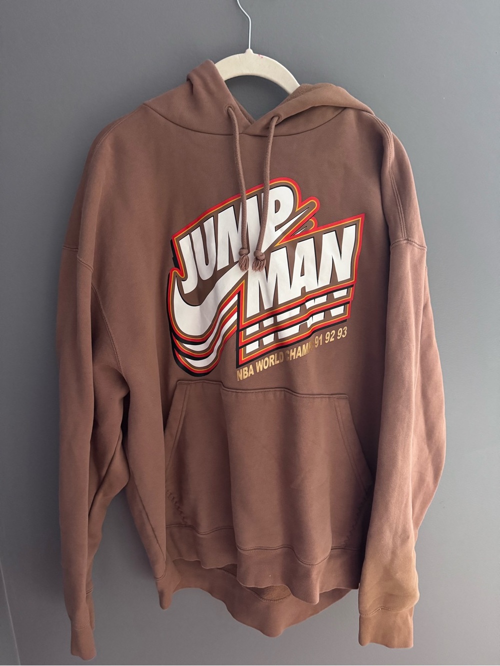 Jordan Brown Jumpman Retro Graphic Hoodie